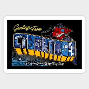 Greetings from Cybertron Sticker